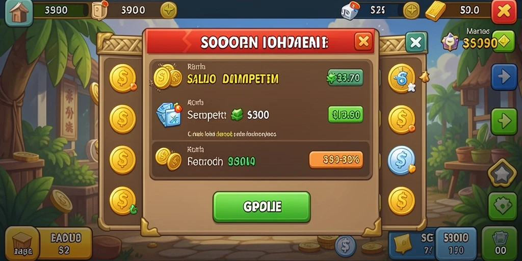 Fitur bonus yang menggiurkan dan menguntungkan.