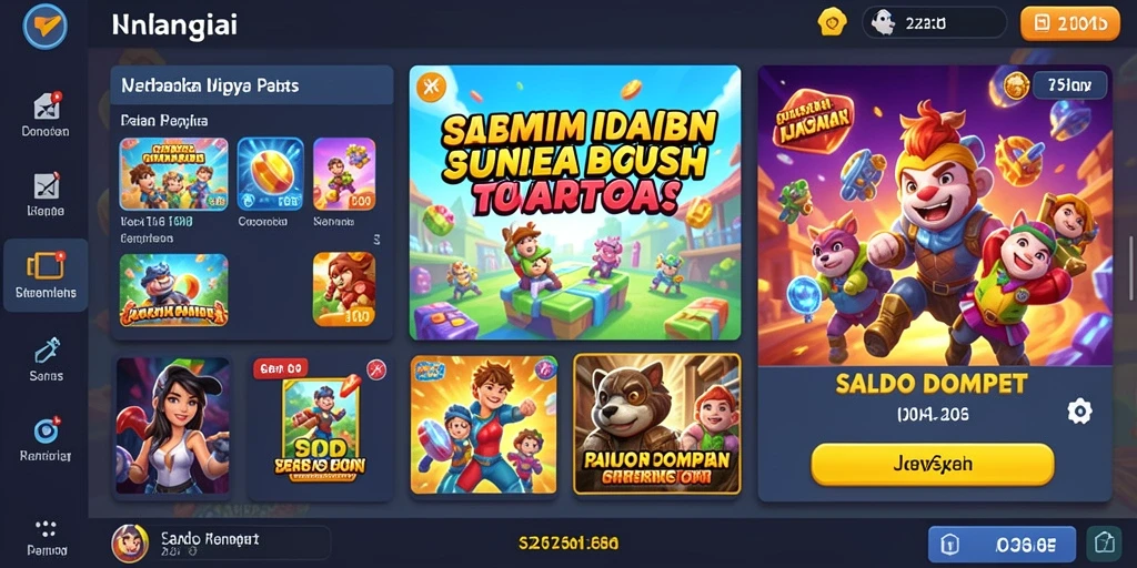 Mode permainan yang beragam dan seru.
