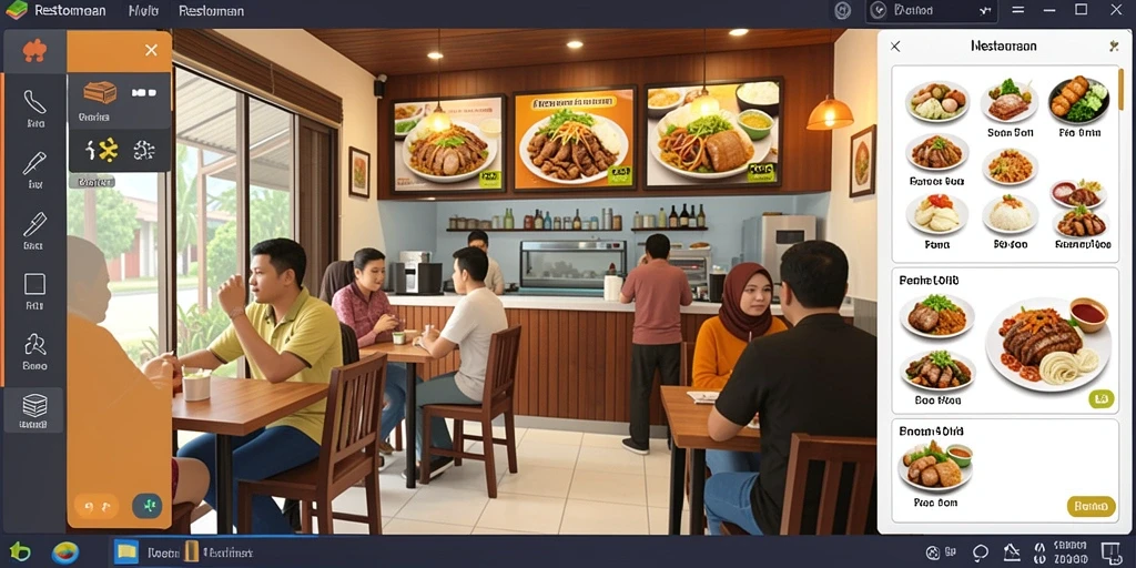 Mode multiplayer yang menampilkan kompetisi seru antar pemain.