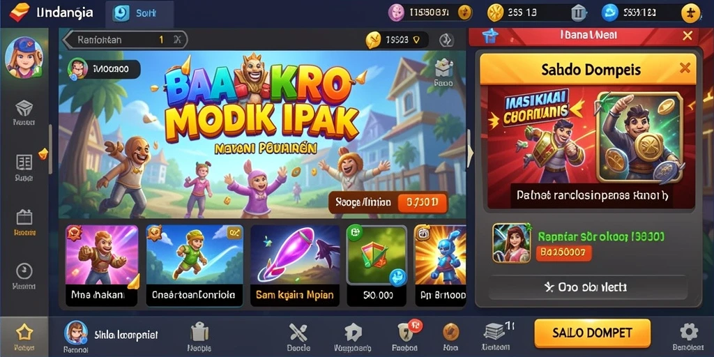 Fitur multiplayer seru untuk bermain bersama teman.