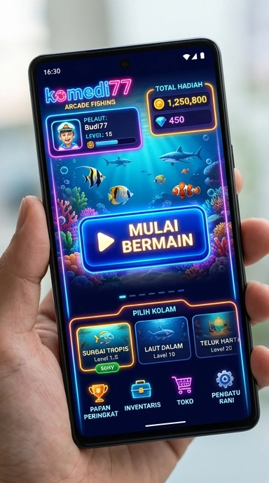 komedi77 — menu pengaturan